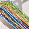 Multicolor 2x1m String Curtains Door Window Panel Curtain Divider Yarn String Curtain Strip Tassel Drape Decor for Living Room