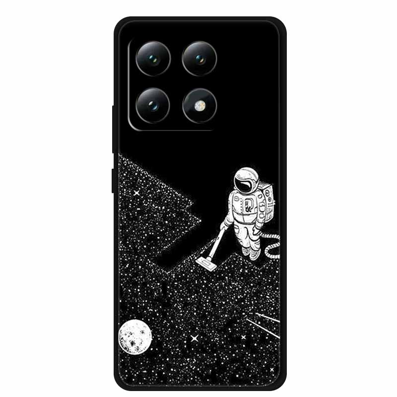 For Xiaomi 15T 5G Case Silicone Luxury Animal TPU Soft Printing Bumper for Xiaomi 15T Pro 5G Starry Sky Scenery Shockproof Cover