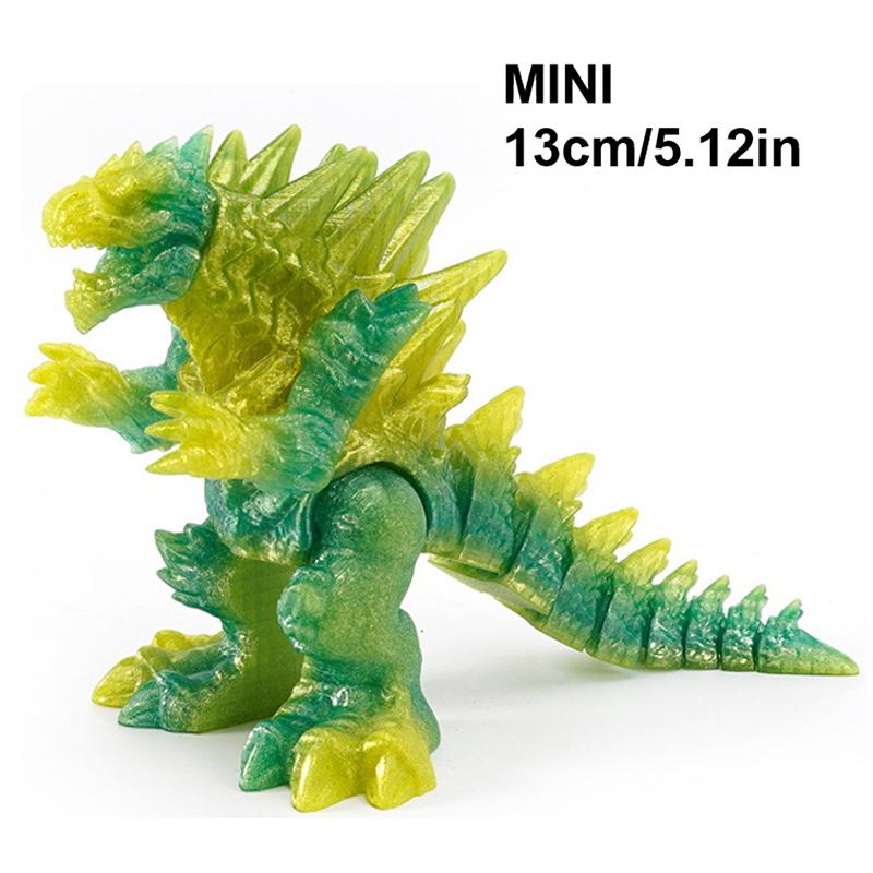 Jucărie Decorativă Dragon cu Articulații Mobile Poate Sta Model Dinozaur Gură Mare Fosilă Dragon Tyrannosaurus Rex Imprimare 3D