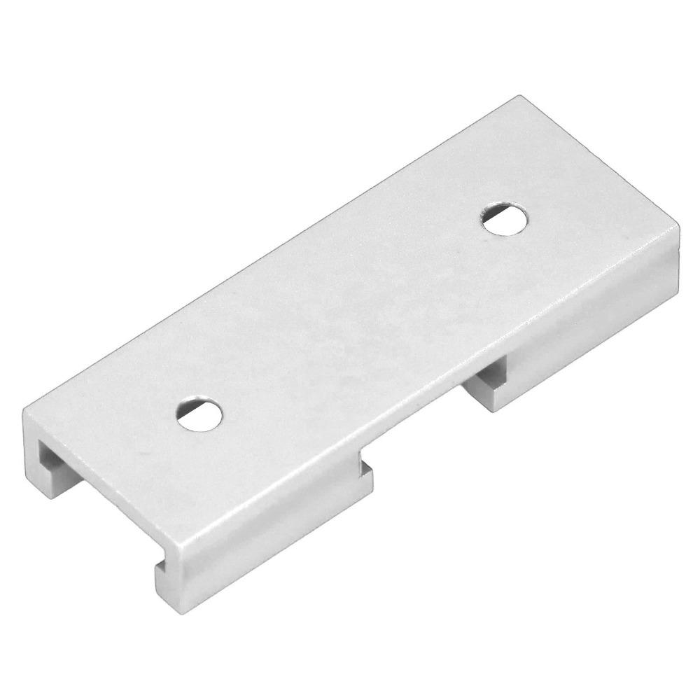 4pcs 80mm Length Woodworking Cross Track Connector Aluminum Alloy Track Connector  Woodworking