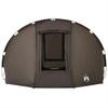 Fishing Tent for 5 Persons Brown Waterproof