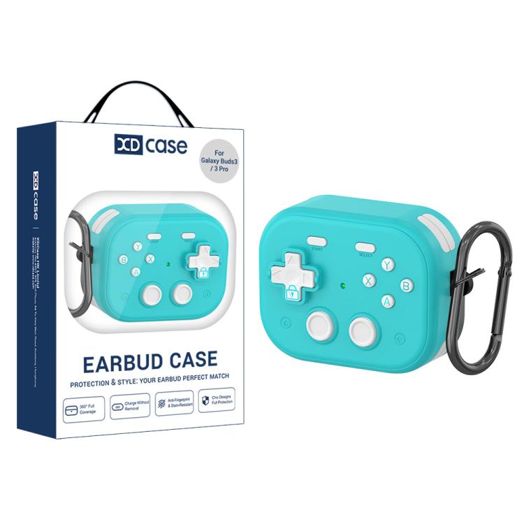 

XDcase Retro Game Console Design Earbuds Protective Case For Samsung Galaxy Buds3 / 3 Pro / 3 FE синий