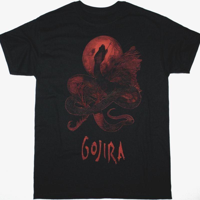 Gojira Serpent Moon Black T-Shirt S разноцветный