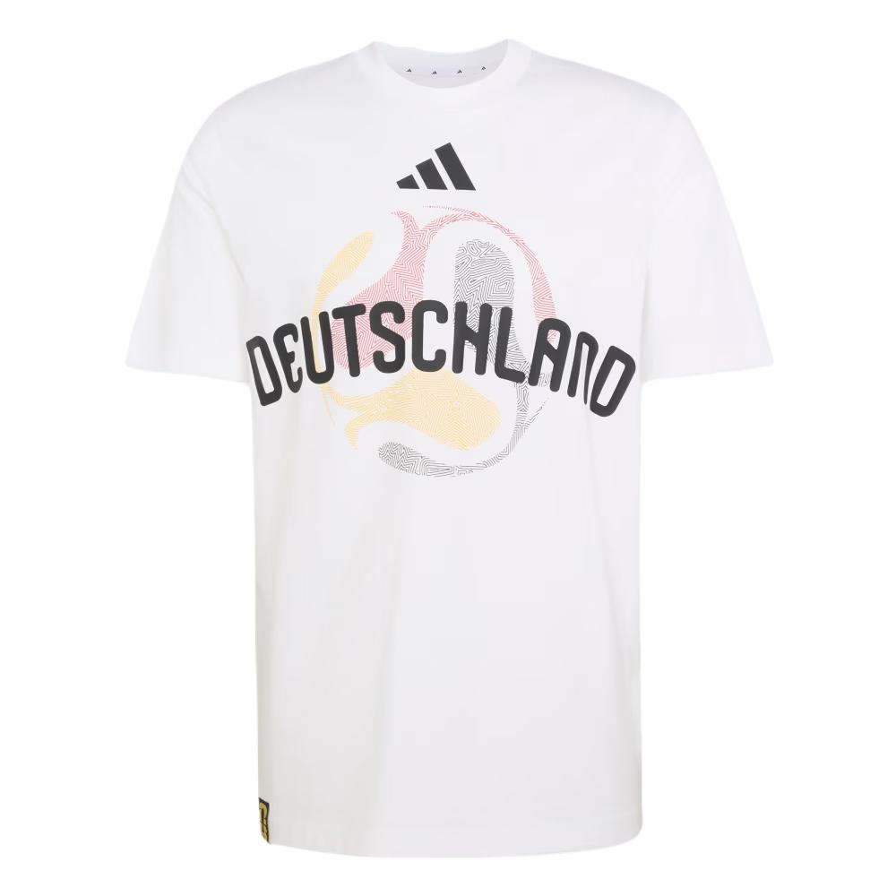 Adidas FIFA World Cup 26 Germany T-Shirt White Men Tops JZ8917 L