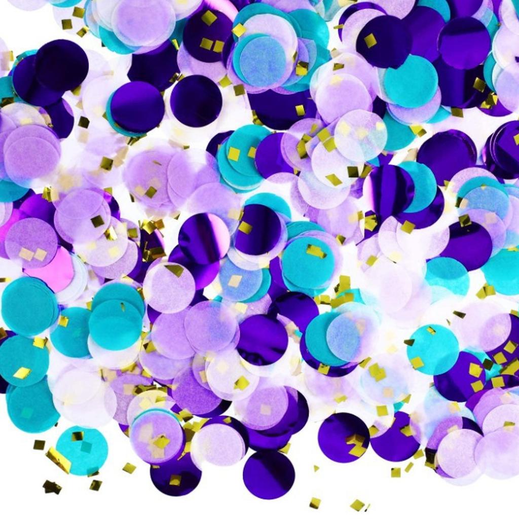 Confetti Paper For Birthday Party Decorations Multi-Colors Gorgeous And Shiny Table Confetti Dots