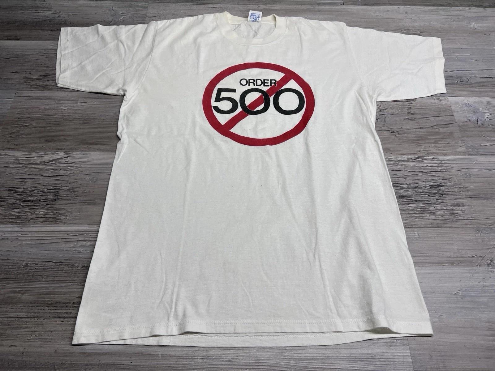 

Vintage 80s Energy Natural Gas Industry Protest T-Shirt Order 500 Single Stitch S