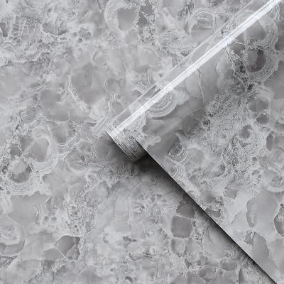 Marble Wallpaper Contact Paper Waterproof Oil-proof Wall Stickers PVC Self Adhesive Kitchen Countertop Home Design