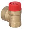 MS Safety Valve 3/4 Inch X 1 Inch, 2.5 Bar for Central Heating Installations