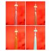 5Pcs Fan Tassels Bookmark Tassels Silky Handmade Soft Craft Tassels With Loops For Diy Crafts Jewelry Making Party Decor