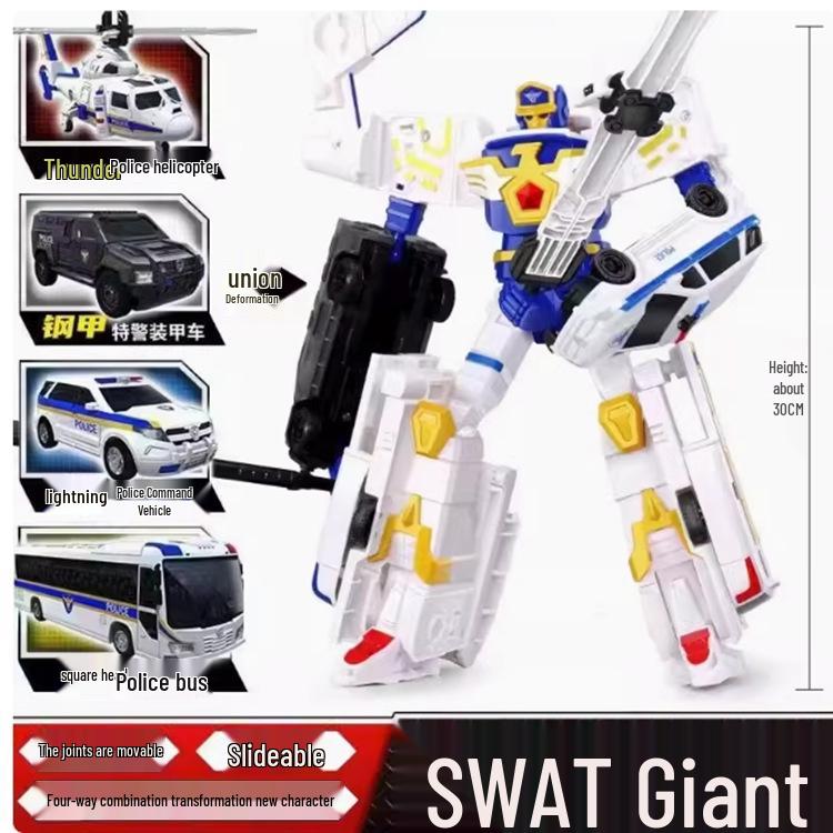 

Кабо Супер Робот: Гигантская игрушка «Шесть тел» для мальчиков 4-8 лет