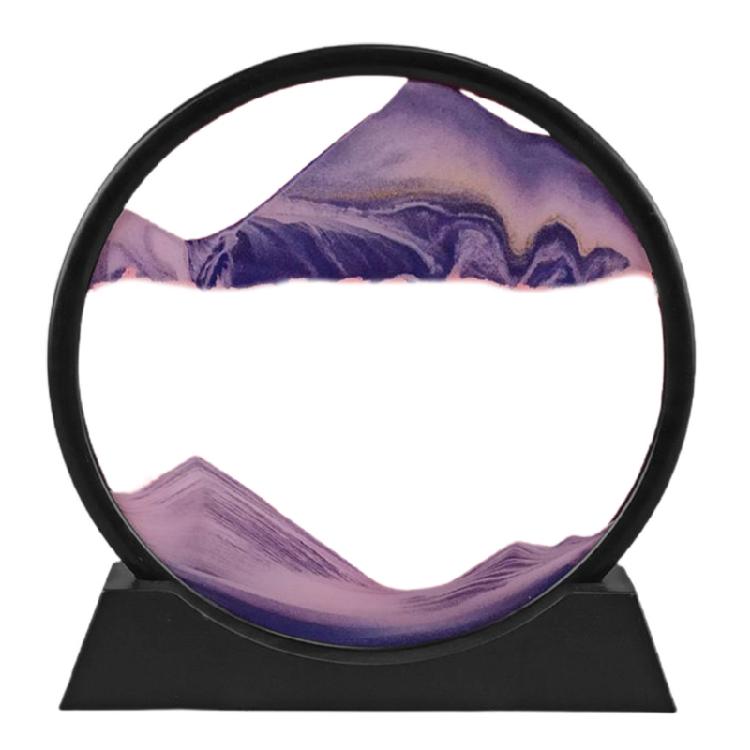 

Moving Sand Art Picture Sandscapes in Motion 3d Sand Art for Adult фіолетовий