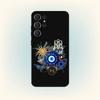 Lucky Eye Blue Evil Eyes Phone Case For Samsung S26,S25,S24,S21,S22,S23,S30,Ultra,S20,FE,Lite,10,9,Black Cover