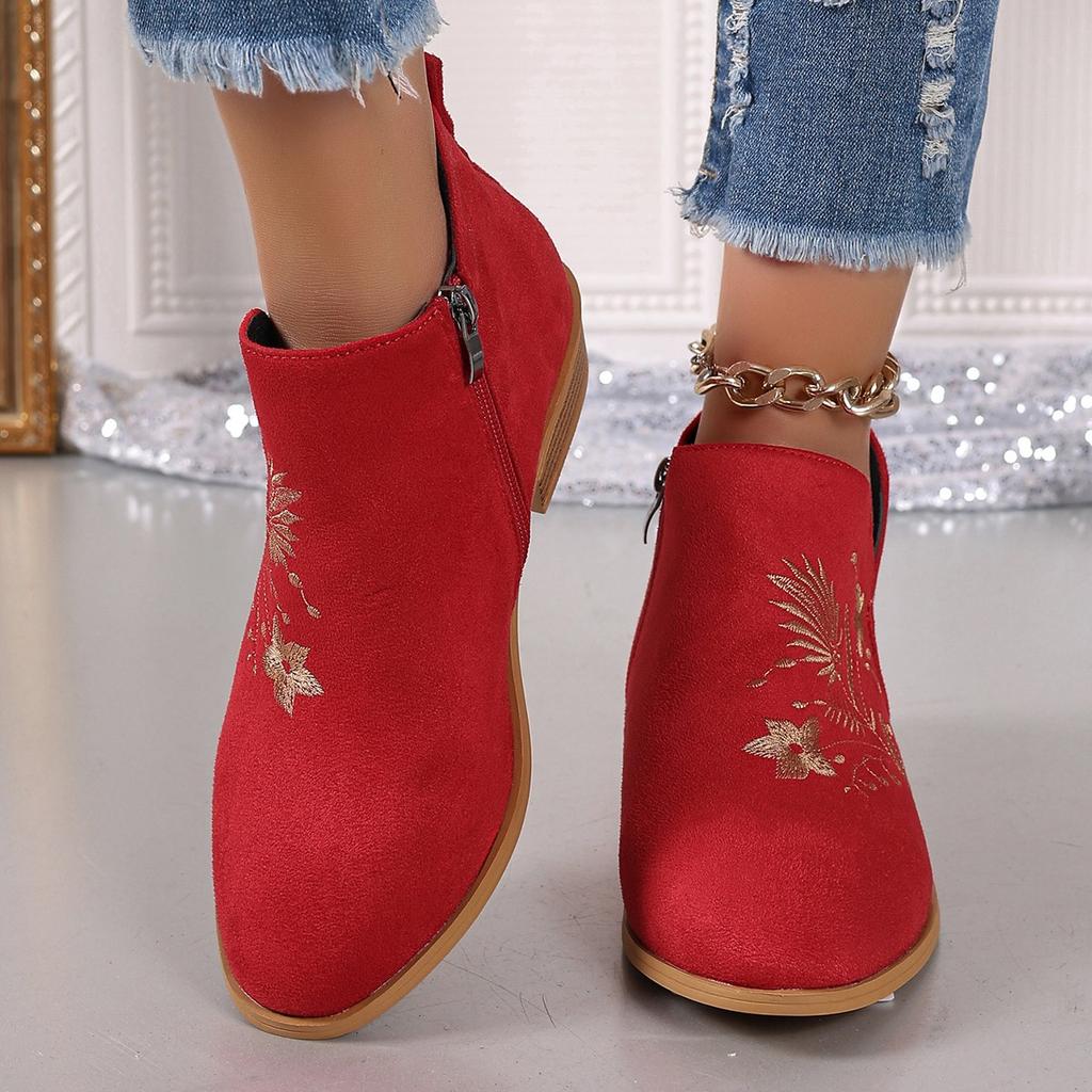 Women High Heel Ankle Boots Autumn Winter Booties Woman 2024 Fashion New Lady Shoes Brown Black Short Boot Female Botas De Mujer