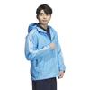 Adidas 3ST Wind Woven Size Blue Men's ESS+ Full-Zip Jacket, M,