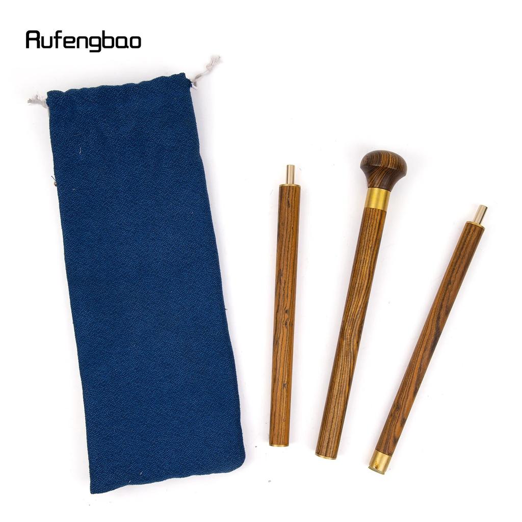 Gelber Sandelholz-Holz-Mode-Spazierstock Dekorativer Cosplay-Party-Holz-Spazierstock Halloween-Keule Zauberstab Crosier 87cm