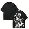 Dan Da Dan Anime Lover Washed T-shirt Year round clothing high quality personality Clothes Plus Size Unisex New Model Couples tee