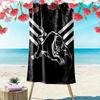 Panthers Charge Print Beach Towel, Large Soft Quick Dry Towel for Beach Camping Swimming
