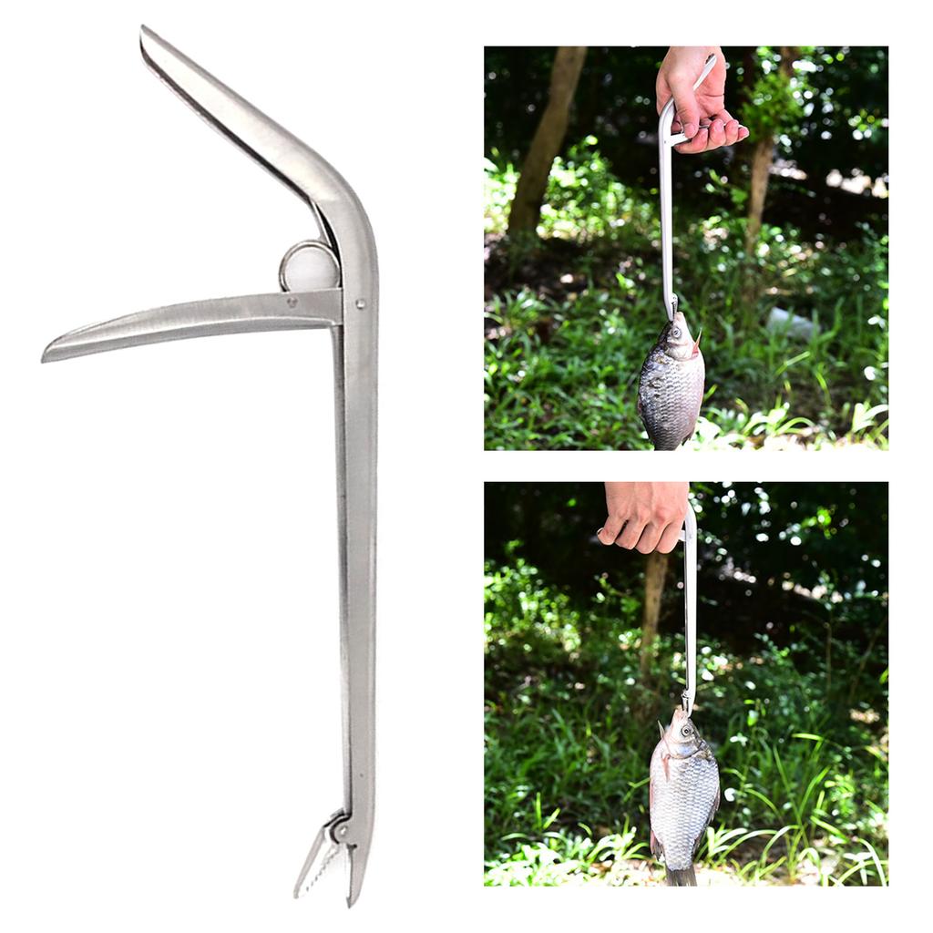 Fiskekrokborttagningsverktyg Rostfritt stål Fiskekrokextraktor Sötvatten Saltvatten Fisketång Ogräsdragare Verktyg