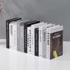 Minimalist Faux Book Decor for Living Room Display