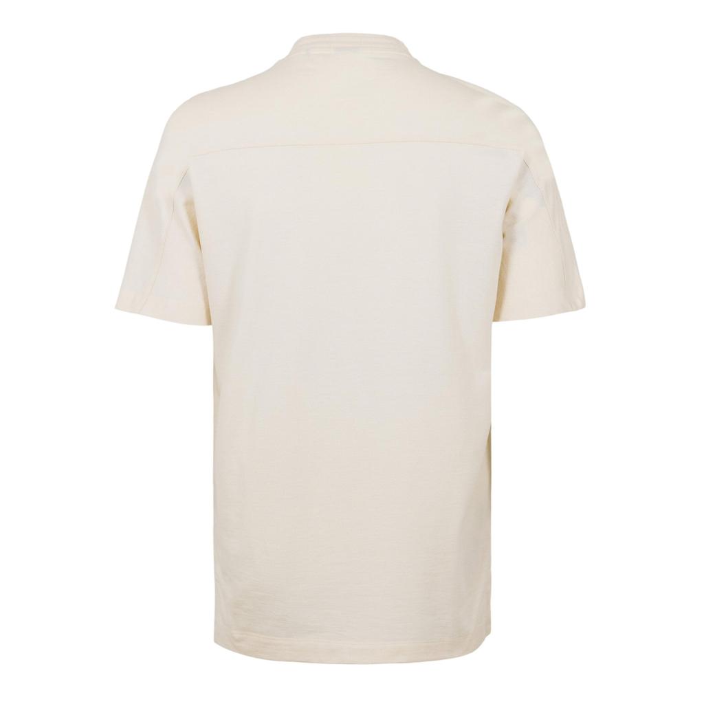 BOSS Mens Plain Mock Neck T-Shirt