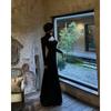 Temperament celebrity light and familiar style dress for women's autumn and winter new design sense, waist and thin inner dress