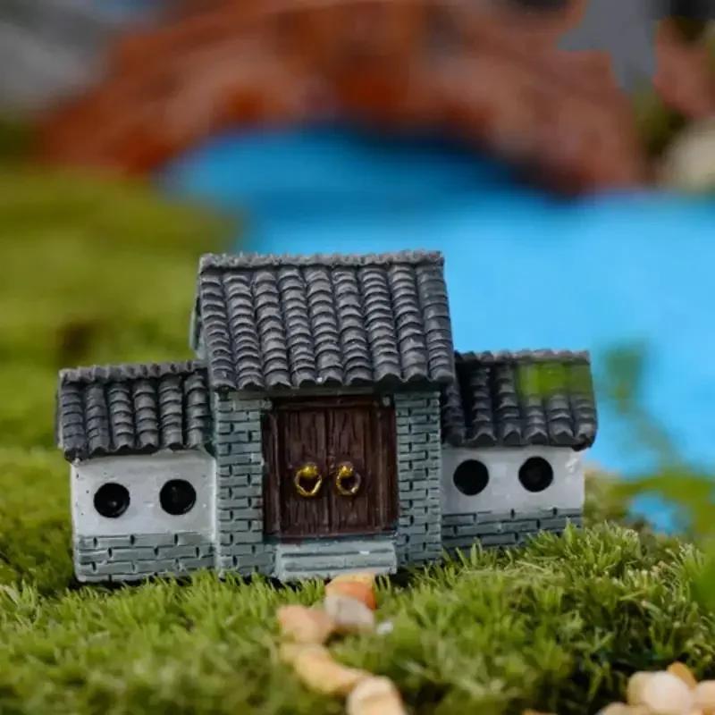 

1 шт., древние городские ворота, китайская арка, суккулент, украшение для бассейна, аксессуары, мох, микроландшафт, экологическое украшение для бутылки A