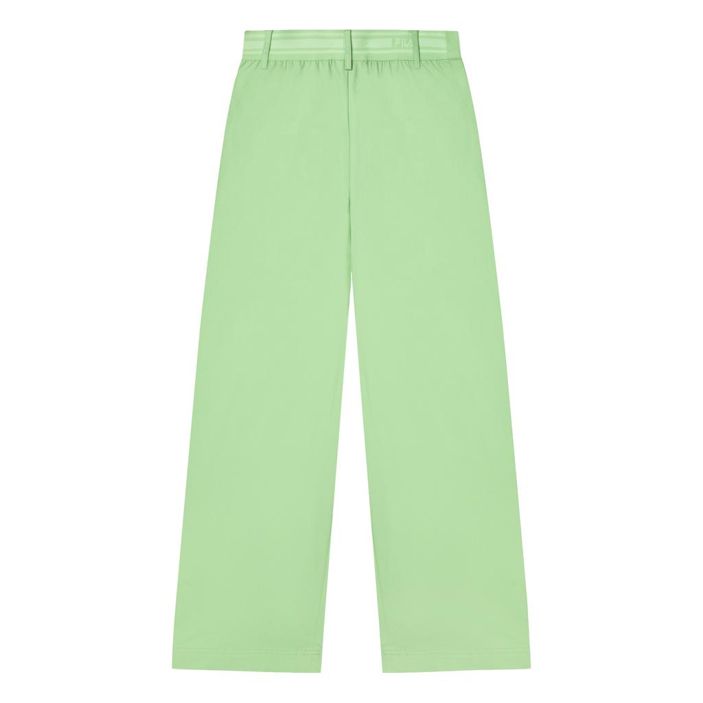 Fila Heritage Series Fashion Straight Leg Woven Casual Pants Women Bottoms Avocado-Green F11W428805FLG
