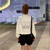 Women's Stand Collar Zipper Sweatshirt - 2022 Autumn/Winter Streetwear Pullover, Korean Style Loose Jacket
