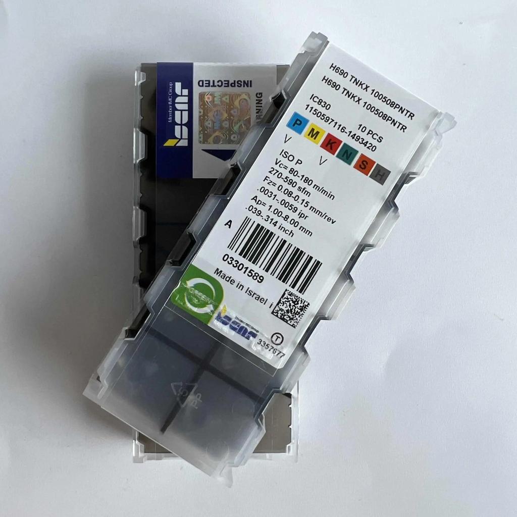 ISCAR / H690TNKX100508PNTR IC830  /Industrial Indexable Carbide Inserts 10 PCS