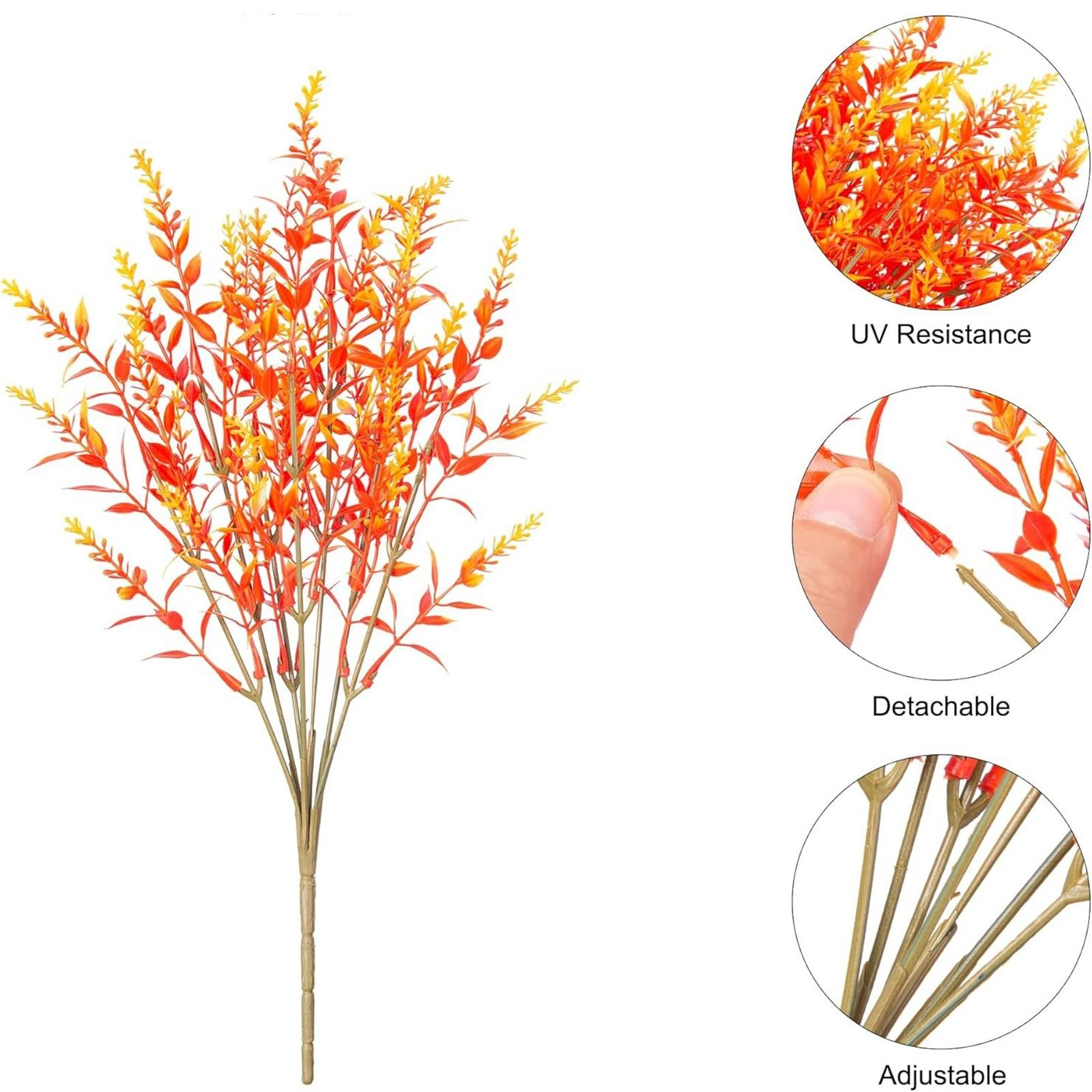 

Осенние растения Искусственные цветы Весенняя трава Фиалка Персидские листья Мебель Сад на открытом воздухе Украшения на Хэллоуин One Size