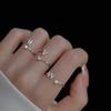 26 Engels Brief Open Vinger Ringen AZ Initialen Naam Alfabet Vrouwelijke Creatieve Ring Mode Bruiloft Sieraden Geschenken