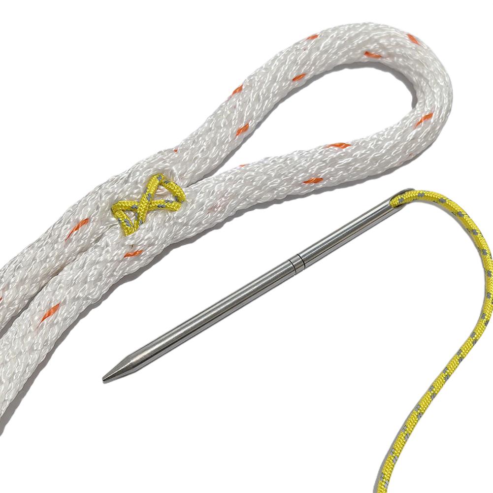 Paracord Needle Set Different Size Stainless Steel Knotter Tool Paracord Lacing Stitching Needles DIY Tool Double Braid Eye Line