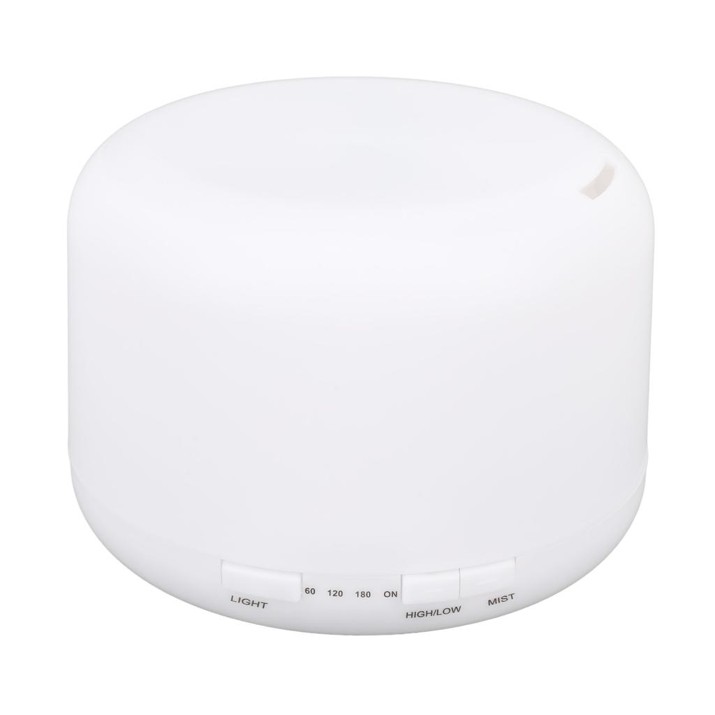 500ml Aromatherapy Diffuser 3 Speed Timer RGB Lighting Silent 7 Colour LED Ultrasonic Oil Humidifier