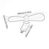 Portable Type C Cooling Fan Mini Micro USB Fan For Mobile Phone Power Bank Gadgets Cool Fans For Macbook Pro Cell Phone Android