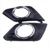 Car Front Fog Light Lamp Bezel Cover Trim Fits Nissan Rogue X-trail 2014-2016 A