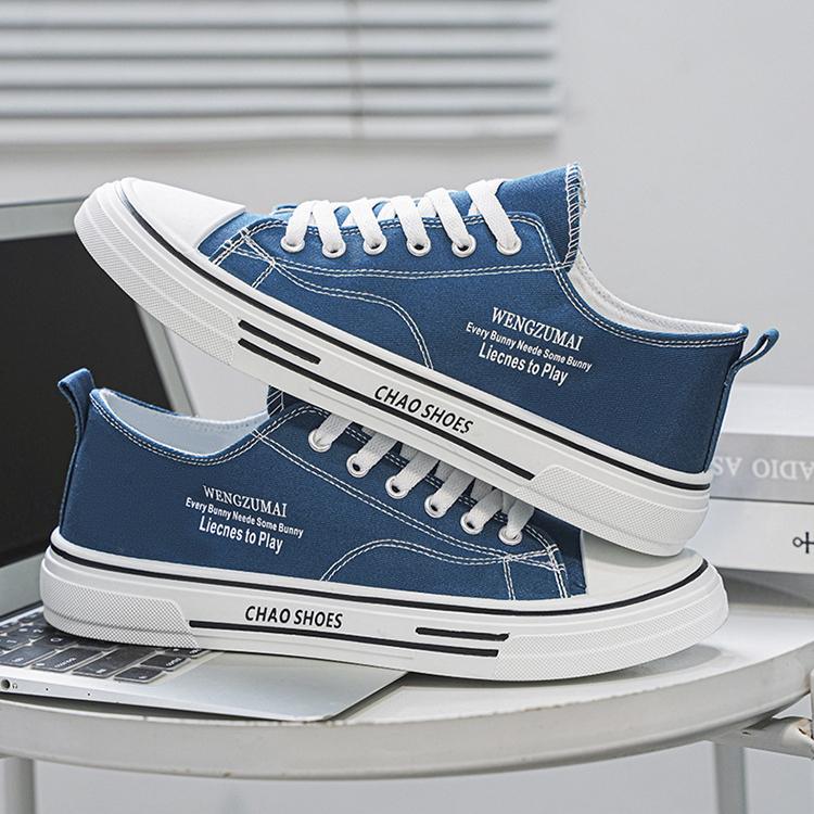 2025 Spring Breathable and Versatile Student Classic Cloth Shoes, Casual Canvas Shoes, Youth New Flat Sports Board Shoes