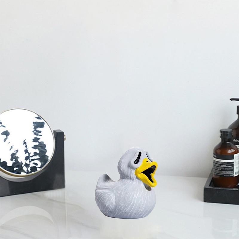 Klassische Horrorfilmfigur Ente Halloween Horrorfilm Ente Büro Schreibtisch Auto Armaturenbrett Dekoration Halloween Sammlerstück