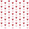 Red Pink Heart Garland String Valentines Day Decoration Wedding Anniversary Home Wall Hanging Paper Banner Flag Birthday Party