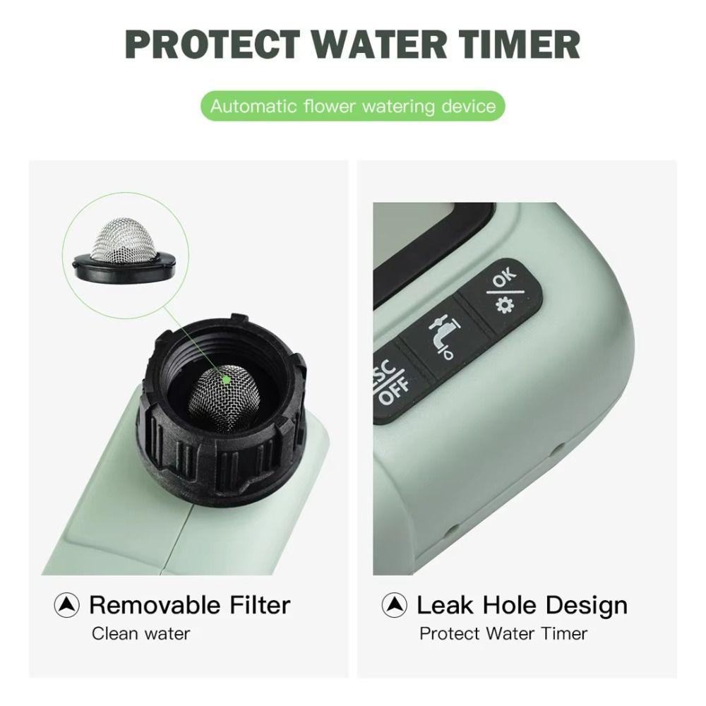 Automatic Water Timer HCT-322 Intelligent Sprinkler New Digital Irrigation Machine
