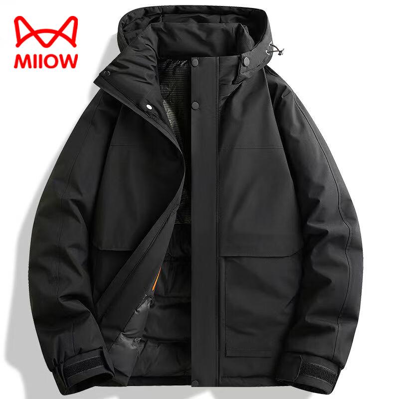 

Mao Ren Мужская теплая хлопковая куртка с капюшоном 4XL