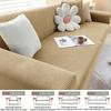 Jacquard Elastische Sofabezug Heimdekoration Stretch Couchhülle für Wohnzimmer Vollabdeckung Sessel Ecke Überwurf S/M/L/XL Größe