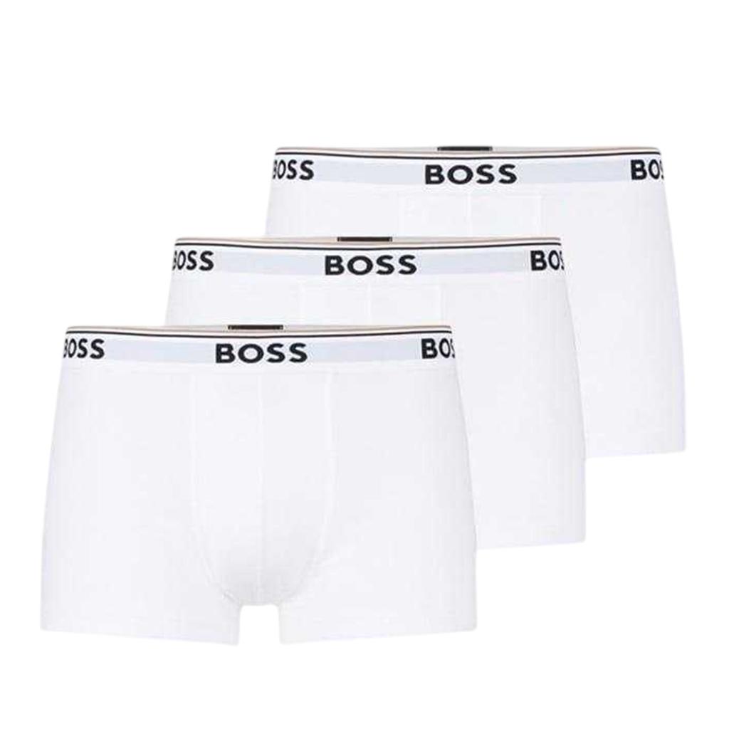 BOSS Mens Bodywear Logo Boxer Shorts (Pack of 3)