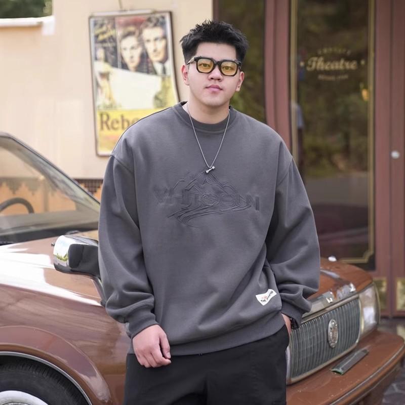 Stahlbedrucktes weiches hochwertiges knitterarmes Herren Street Sport Casual Atmungsaktives lockeres Modetrend bequemes langärmeliges Oberteil