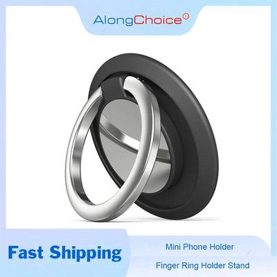 Finger Ring Holder Stand Grip Tok 360 Degrees Rotating Suitable For Phone Magnetic Car Phone Holder Portable Foldable Pop Socket
