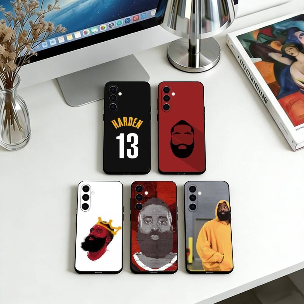 James Harden Handyhülle Für Samsung Galaxy A73,A72,A71,A70,A53,A52,A51,Weiche Schwarze Hülle