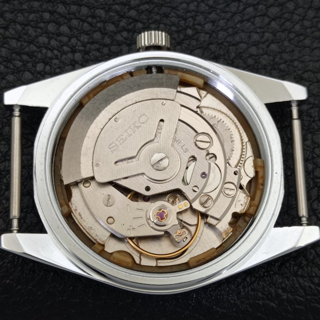 AUTOMATIC VINTAGE REFURBISHED SEIKO 5 JAPAN MENS WHITE DIAL WATCH A440393-4 Sk-a440393