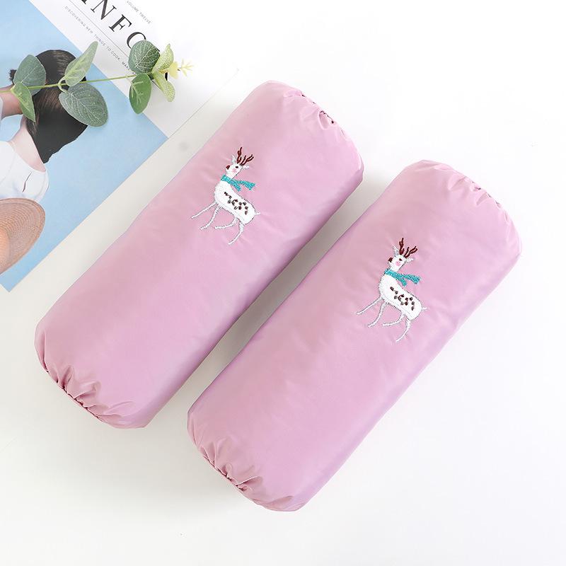 Autumn Winter Waterproof Sleeves Female Hand Sleeves Office Kitchen Work Anti-Fouling Male Cute