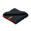 (Ideaco) Large Draining and Drying Mat, 60cm X 45cm, with Loop, Quick-Drying, Absorbent, Made In Japan, WAFFLE Kitchen Cloth, Ash Gray X Brick