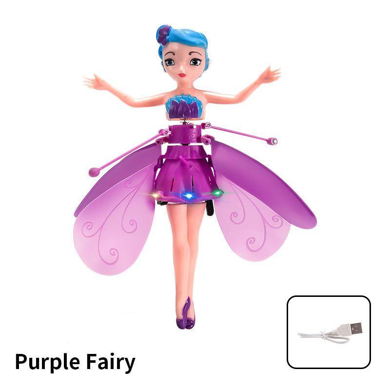 Flying Princess Fairy Gesture Suspension Drop Resistant Inductive Toy Flying