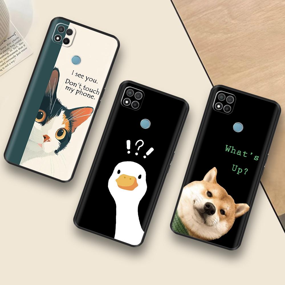 For Redmi 9C Case Creative Panda Phone Shell Soft Silicone Phone Cover For Redmi 9C NFC Cases For Xiaomi Redmi 9C 9 C Fundas